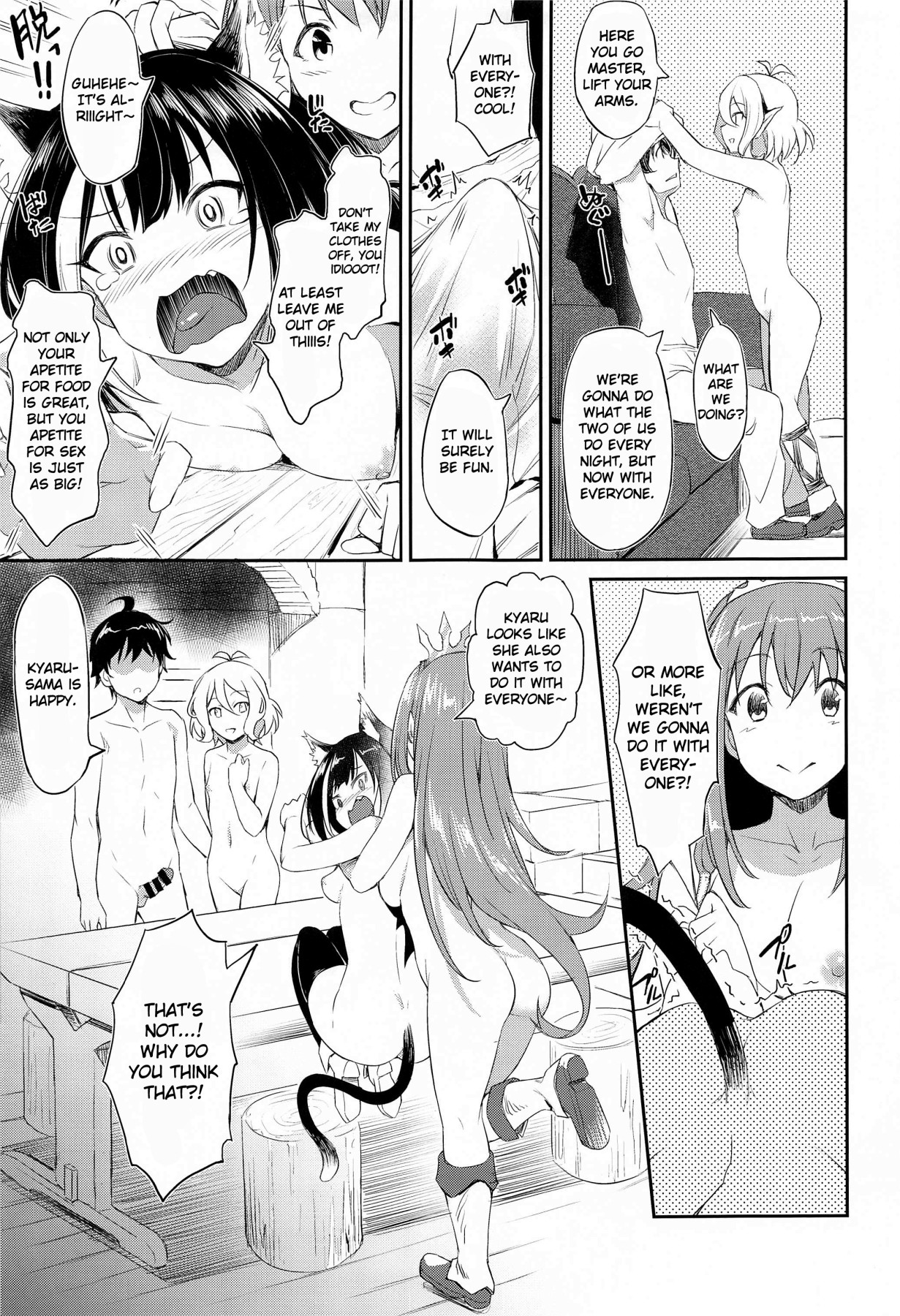 Hentai Manga Comic-Lets Get Along And Enjoy This Feast-Read-4